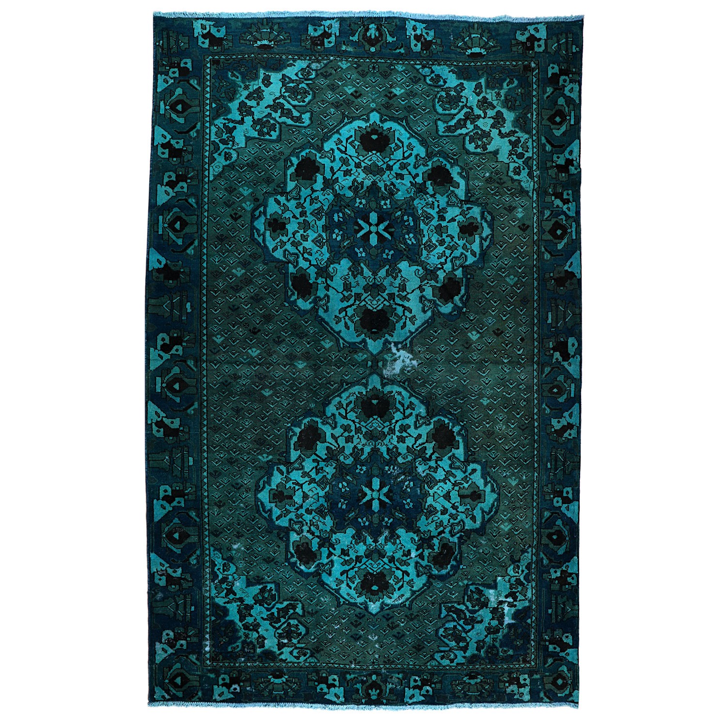 Hand-woven carpet