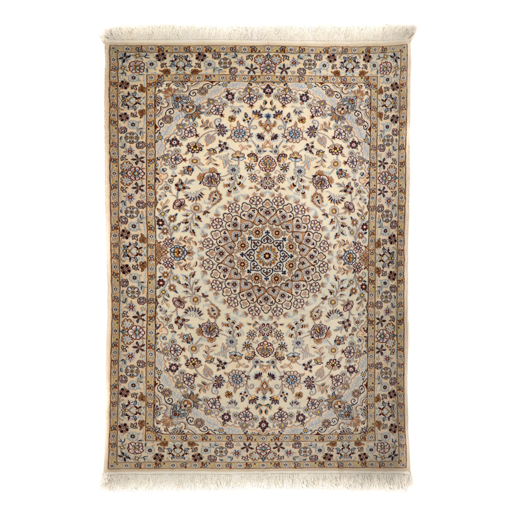 Hand-woven carpet